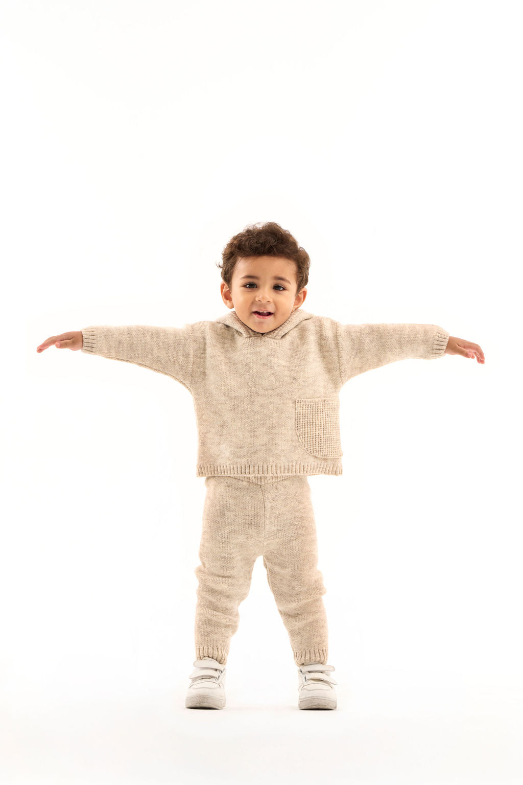 unisex toddlers knit set